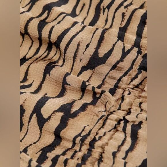 NWT Rails Dress Ora Printed Long Sleeve Pullover Golden Size M - Picture 10 of 13